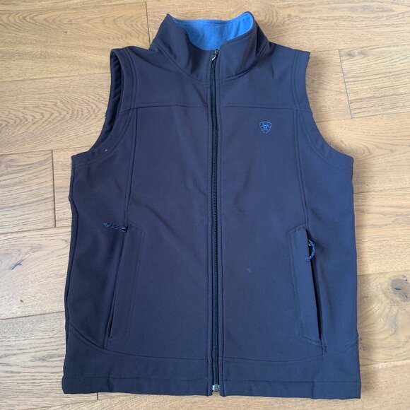 Women's Ariat Softshell Chore Vest Grey Size S - Picture 1 of 9